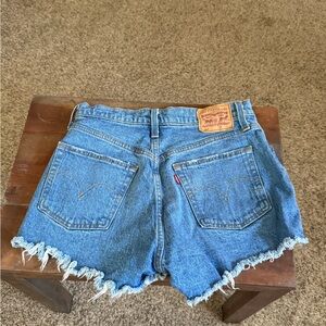 Levi's Classic Blue Jean Shorts